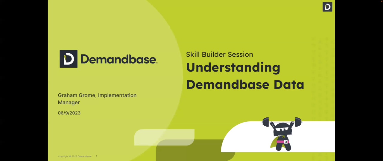Understanding Demandbase Data