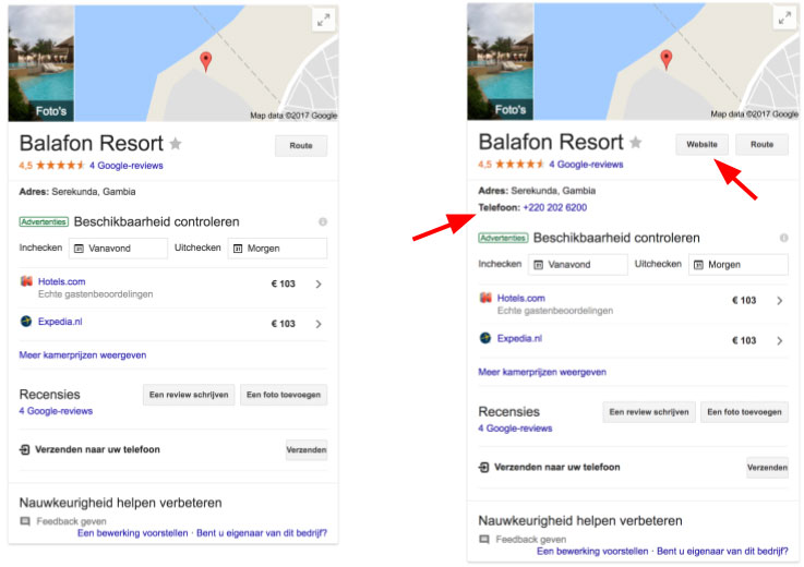 Fixing listing for Balafon Resort